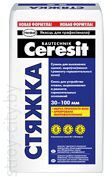 Цементный состав для стяжек (30..100 мм) Ceresit, 25кг