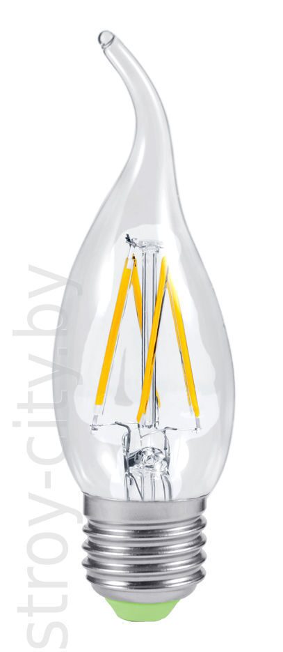Лампа светодиодная LED-СВЕЧА на ветру-premium 5W 220V 450lm 3000K E27