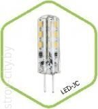 Лампа светодиодная LED-JC-standart 1,5W 12V 120lm 4000K G4