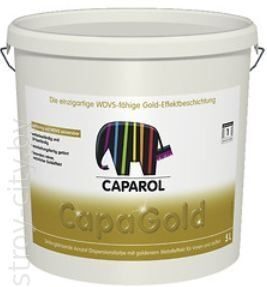 Шелковисто-глянцевая краска с золотым эффектом Capadecor CapaGold, 5л