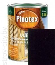 Пропитка Pinotex Ultra черный, 9л.