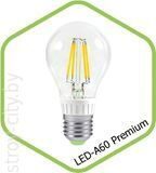 Лампа светодиодная LED-A60-premium 6W 220V 540lm 4000K E27