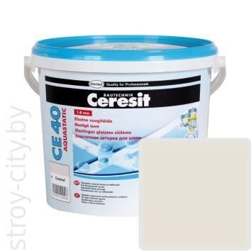 Эластичная фуга Ceresit CE40 aquastatic "жасмин" 5кг