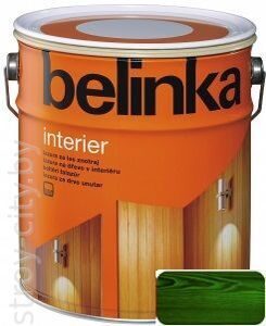 Пропитка Belinka Interier хвойно-зеленый №70, 0,75л.